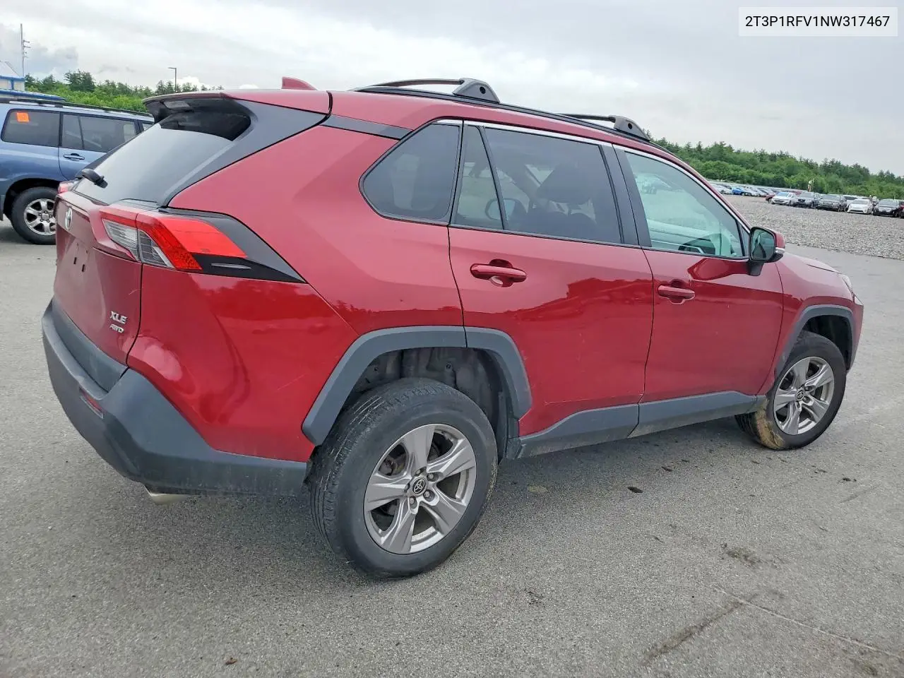 2022 Toyota Rav4 Xle VIN: 2T3P1RFV1NW317467 Lot: 58440626