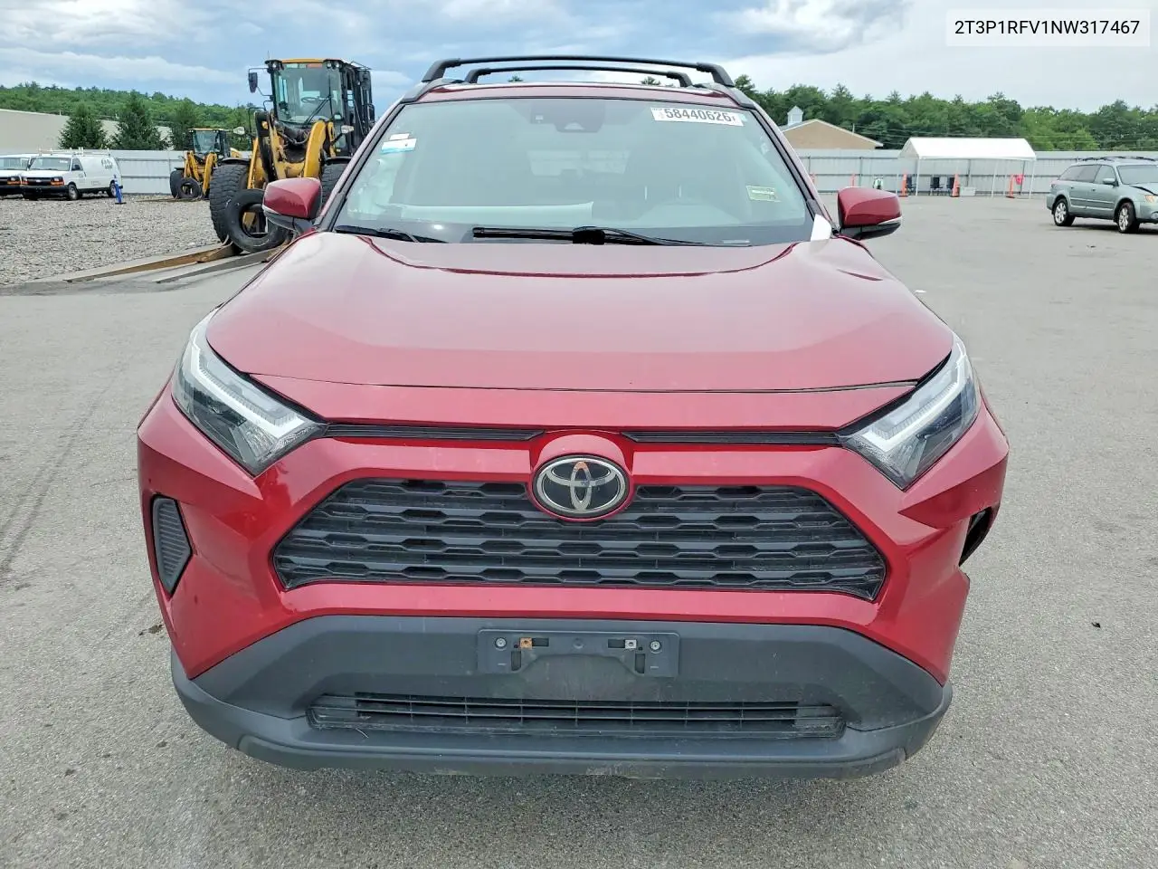 2022 Toyota Rav4 Xle VIN: 2T3P1RFV1NW317467 Lot: 58440626