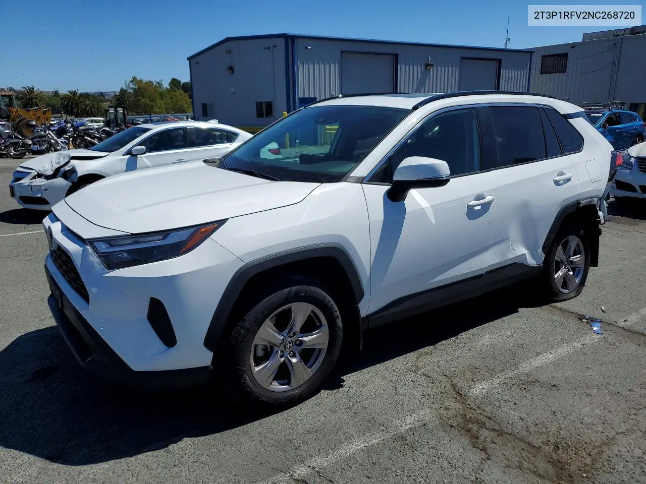 2022 Toyota Rav4 Xle VIN: 2T3P1RFV2NC268720 Lot: 60481216
