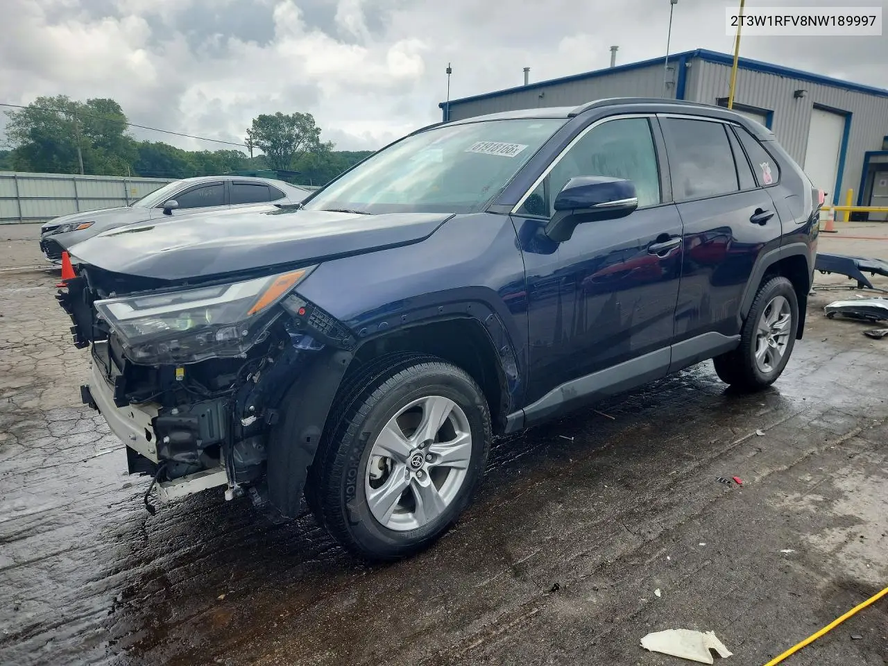 2022 Toyota Rav4 Xle VIN: 2T3W1RFV8NW189997 Lot: 61918166