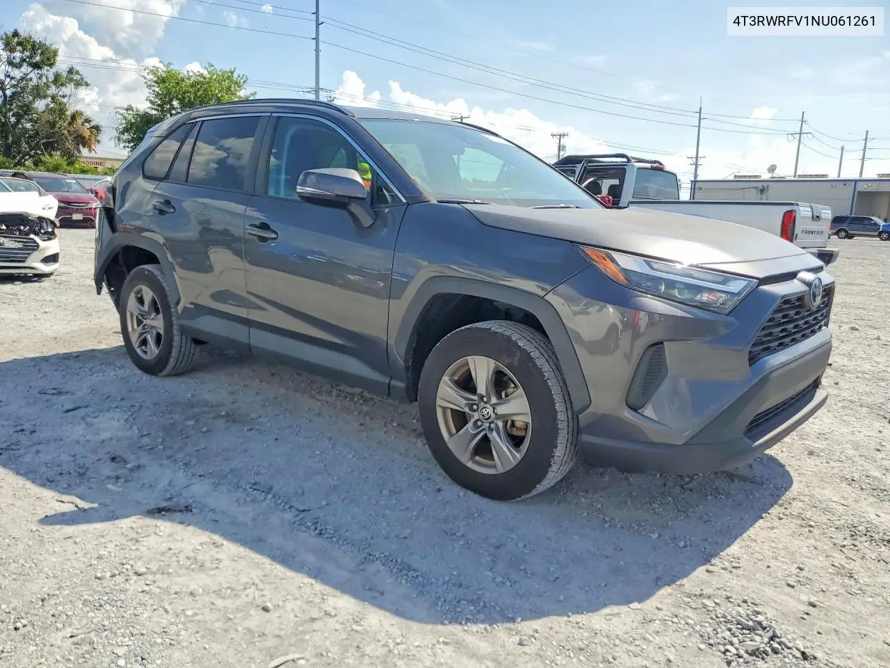 2022 Toyota Rav4 Xle VIN: 4T3RWRFV1NU061261 Lot: 62101626