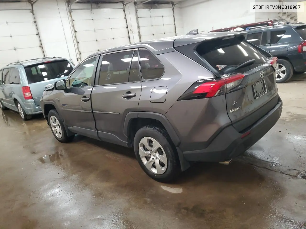 2T3F1RFV3NC318987 2022 Toyota Rav4 Le