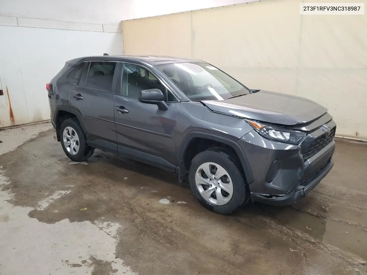 2T3F1RFV3NC318987 2022 Toyota Rav4 Le