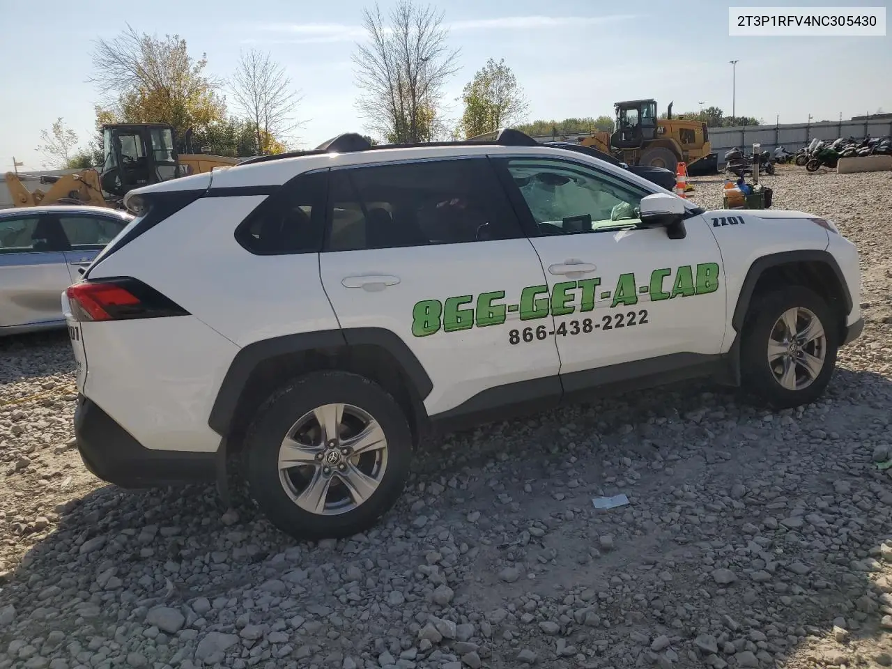 2T3P1RFV4NC305430 2022 Toyota Rav4 Xle