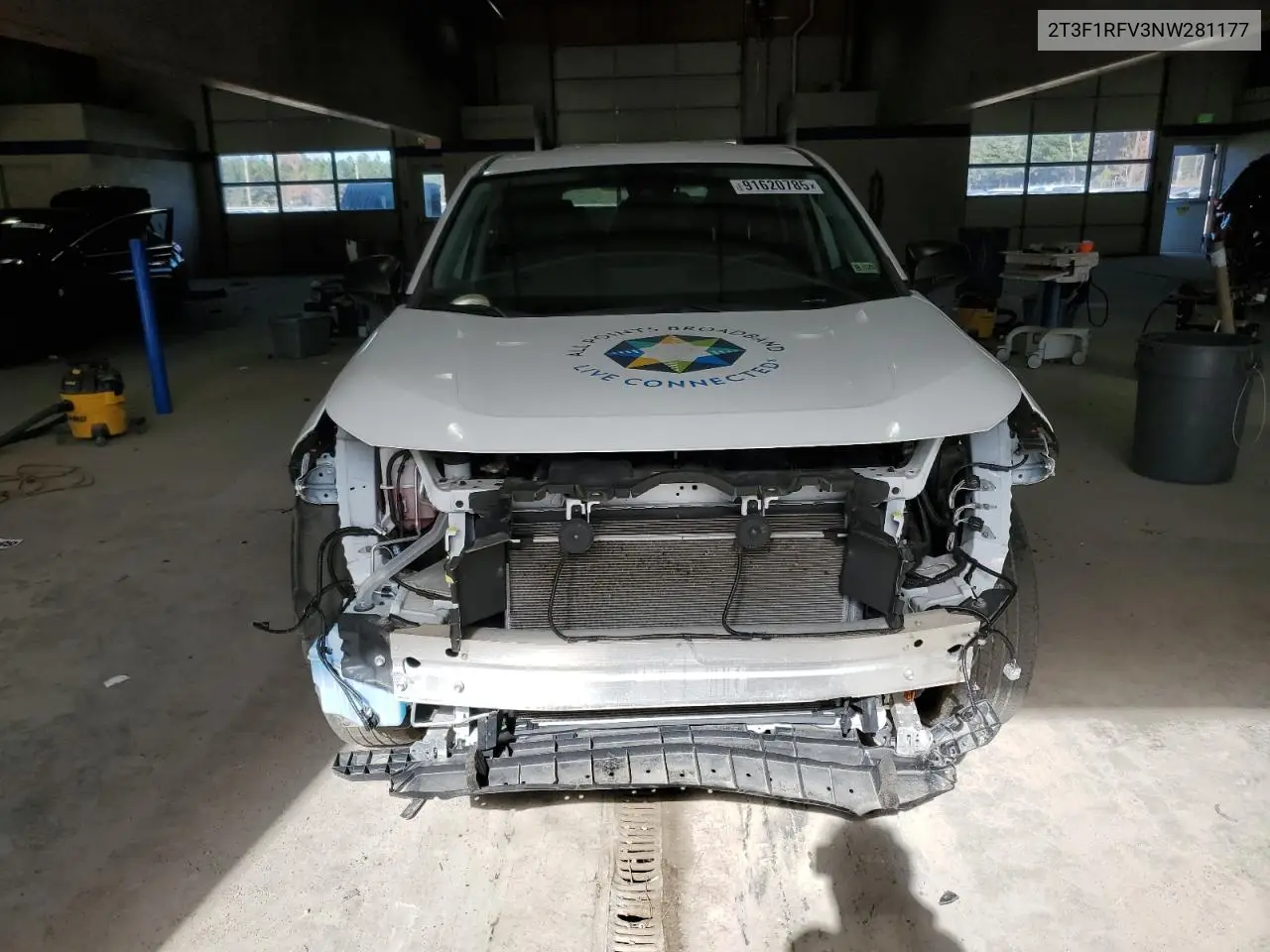 2T3F1RFV3NW281177 2022 Toyota Rav4 Le