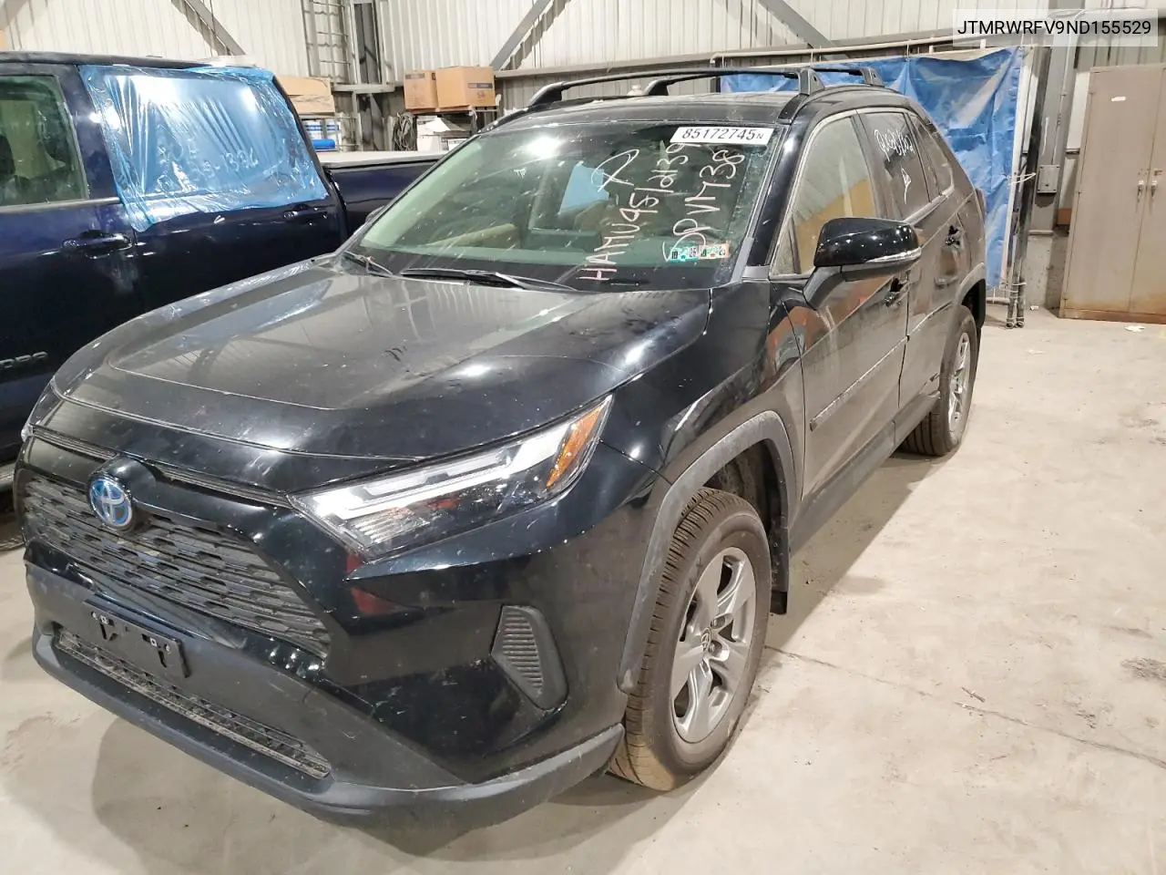 JTMRWRFV9ND155529 2022 Toyota Rav4 Xle