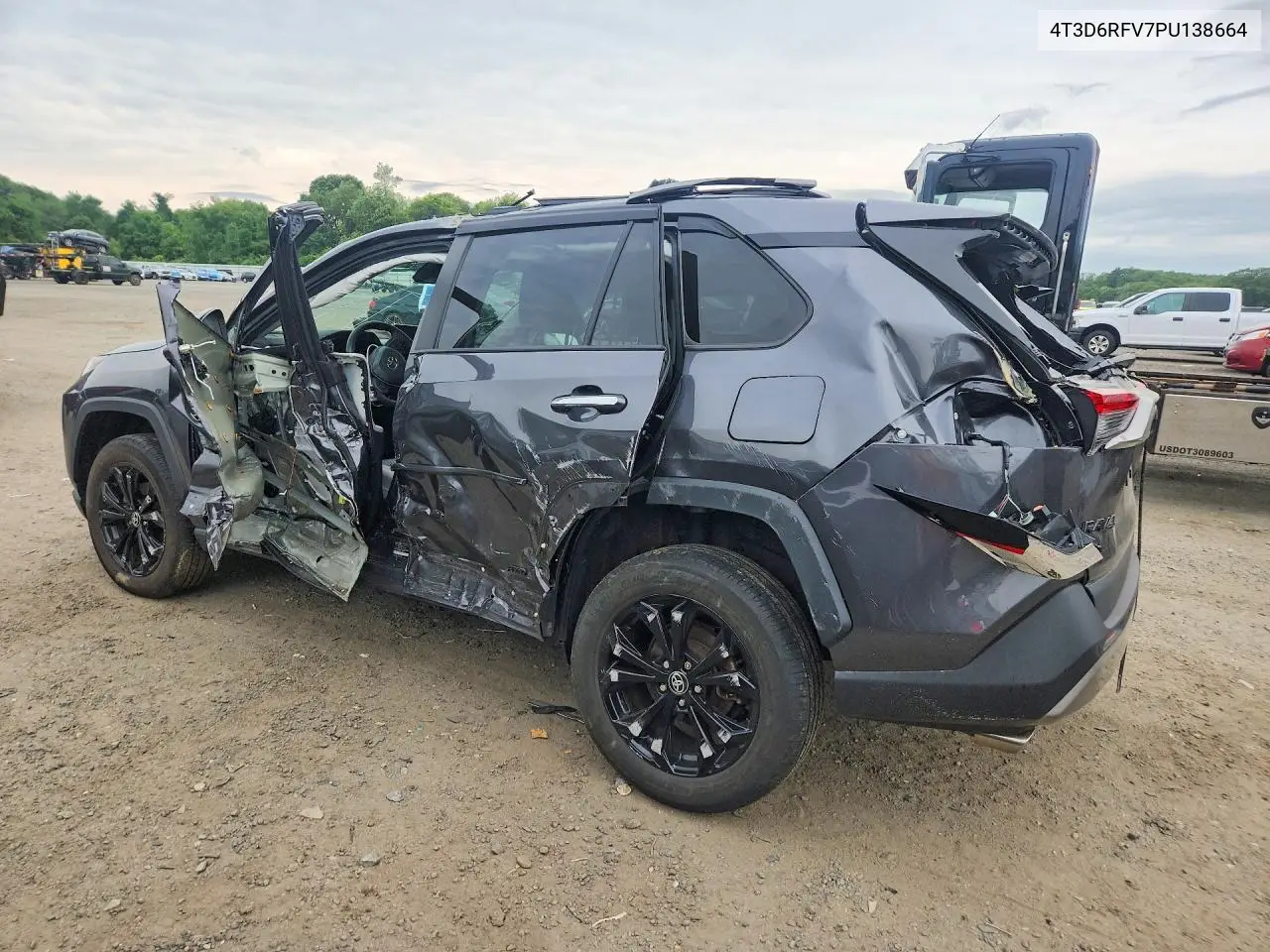 2023 Toyota Rav4 Limited VIN: 4T3D6RFV7PU138664 Lot: 57394446