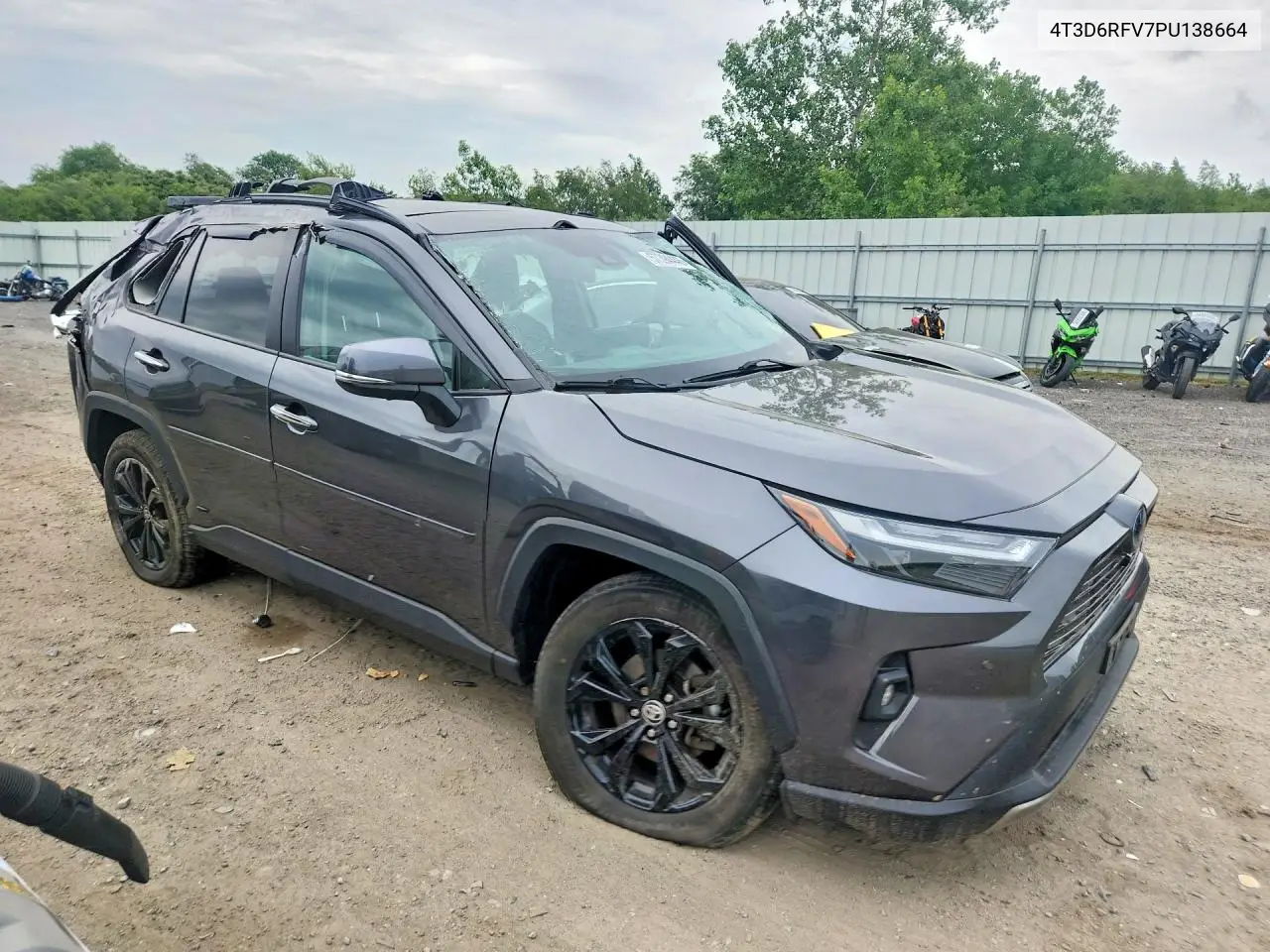 2023 Toyota Rav4 Limited VIN: 4T3D6RFV7PU138664 Lot: 57394446