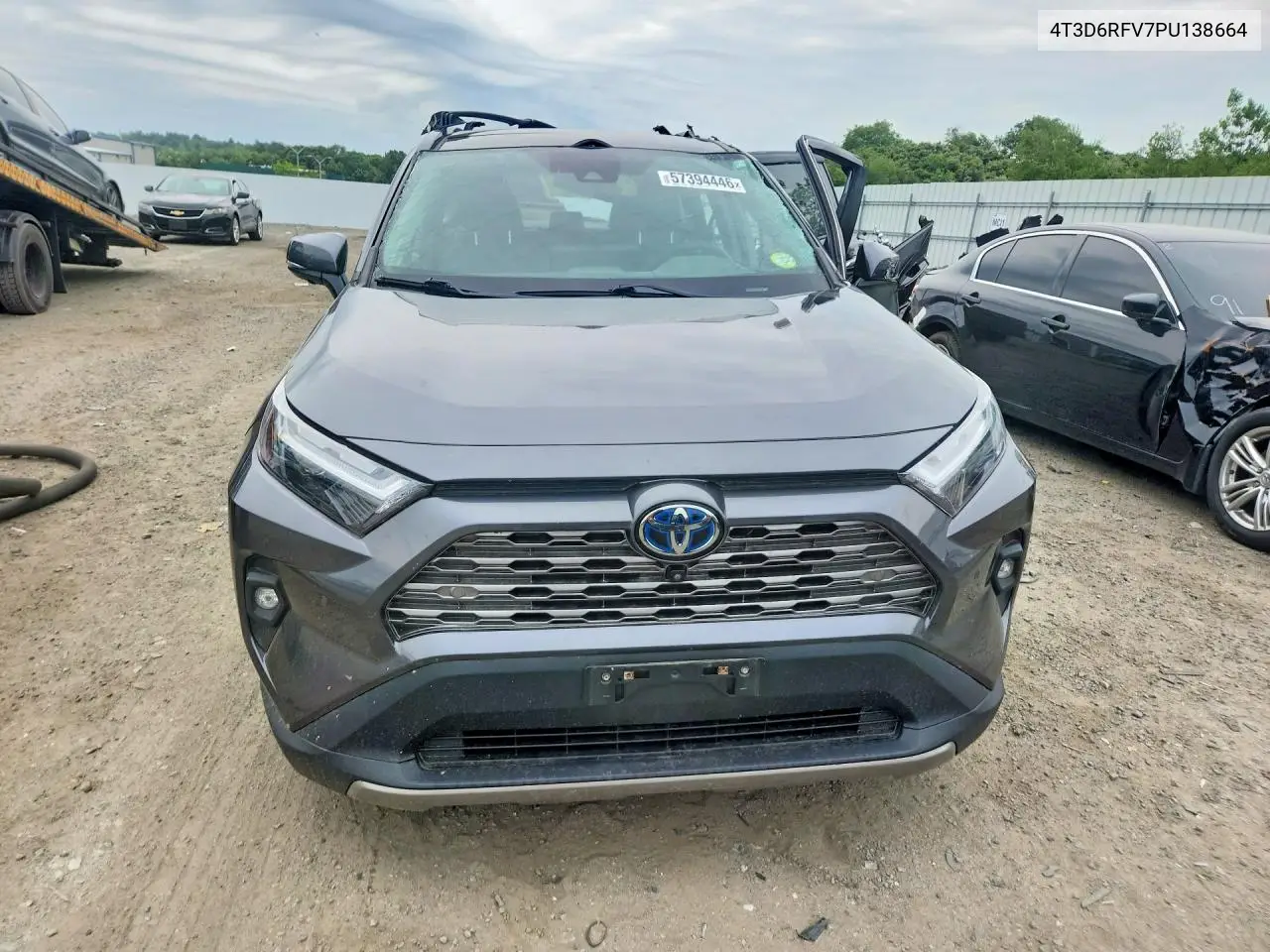 2023 Toyota Rav4 Limited VIN: 4T3D6RFV7PU138664 Lot: 57394446