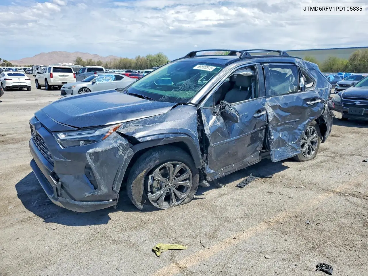 2023 Toyota Rav4 Limited VIN: JTMD6RFV1PD105835 Lot: 58826576