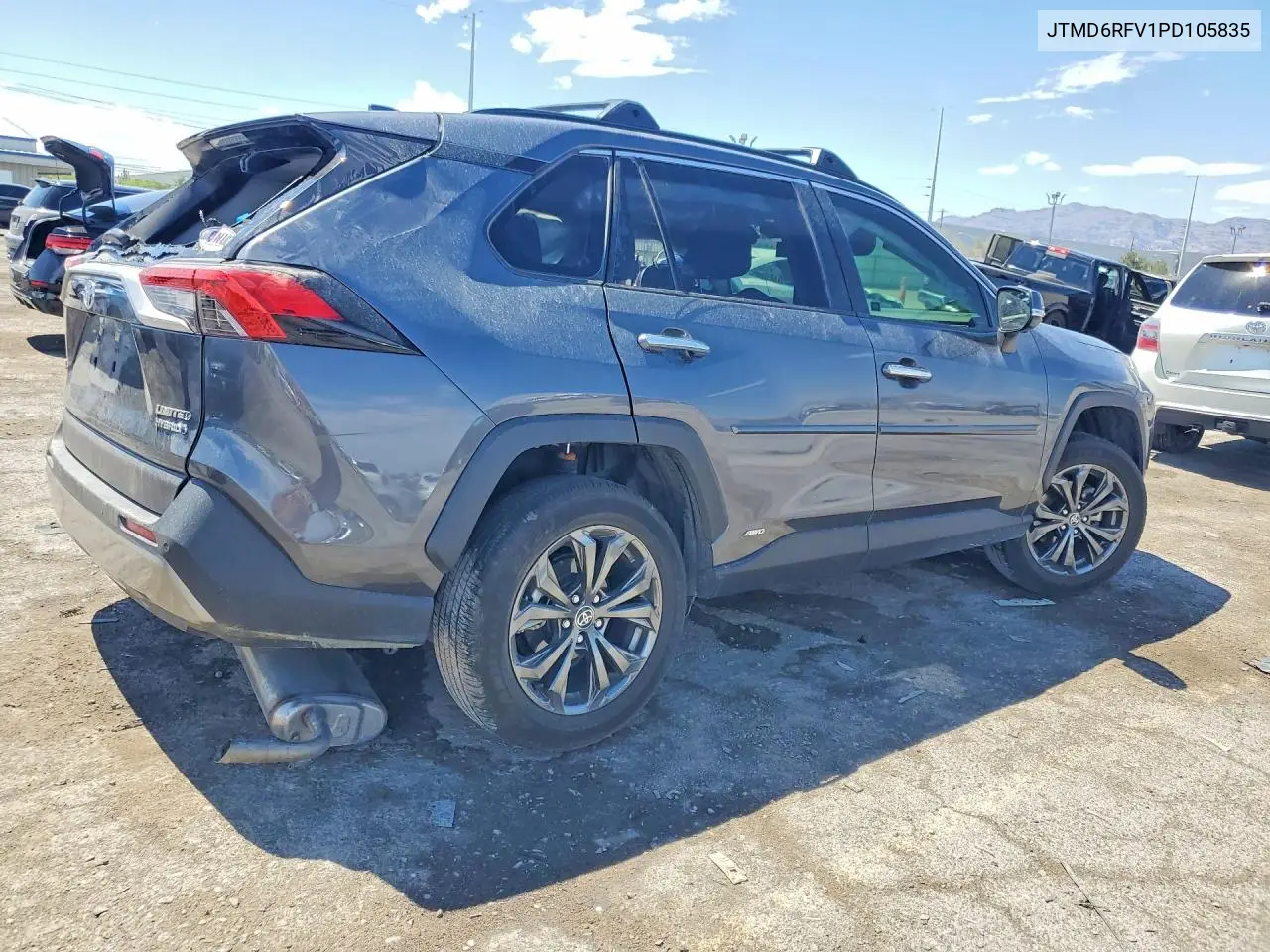 2023 Toyota Rav4 Limited VIN: JTMD6RFV1PD105835 Lot: 58826576