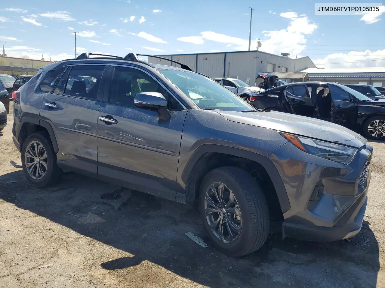 2023 Toyota Rav4 Limited VIN: JTMD6RFV1PD105835 Lot: 58826576