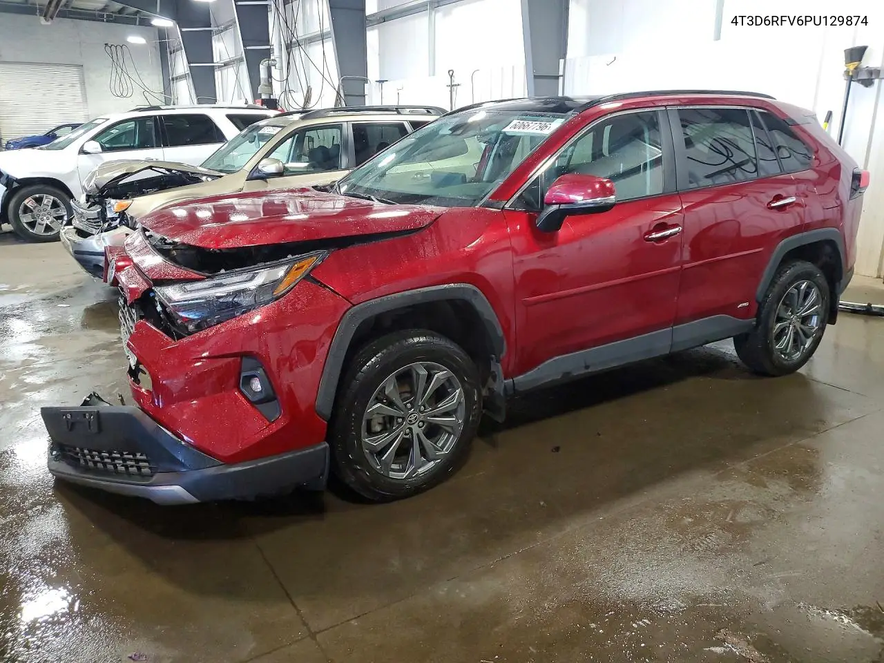 2023 Toyota Rav4 Limited VIN: 4T3D6RFV6PU129874 Lot: 60667796