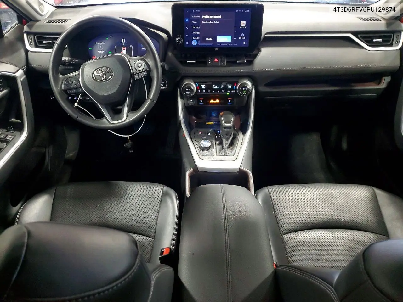 2023 Toyota Rav4 Limited VIN: 4T3D6RFV6PU129874 Lot: 60667796