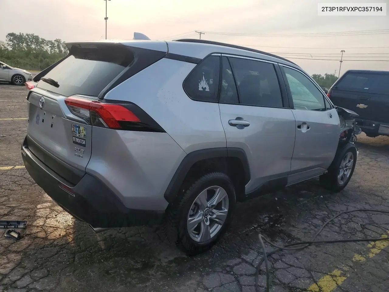 2023 Toyota Rav4 Xle VIN: 2T3P1RFVXPC357194 Lot: 61023456
