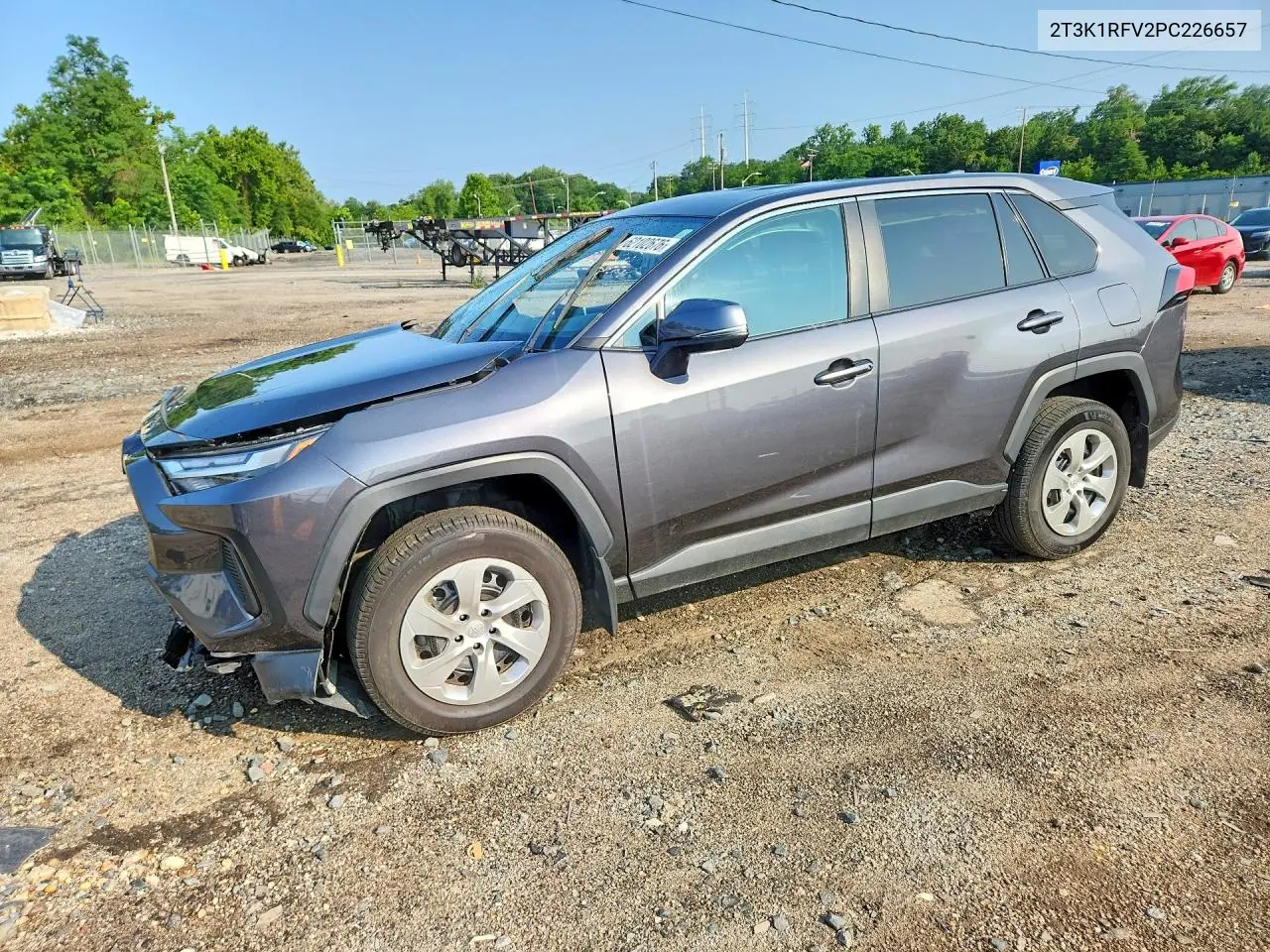 2023 Toyota Rav4 Le VIN: 2T3K1RFV2PC226657 Lot: 62102676