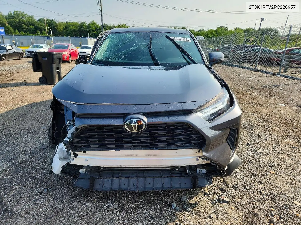 2023 Toyota Rav4 Le VIN: 2T3K1RFV2PC226657 Lot: 62102676