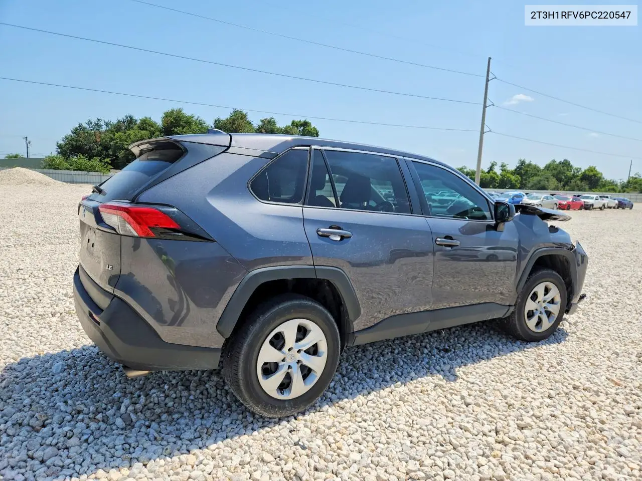 2023 Toyota Rav4 Le VIN: 2T3H1RFV6PC220547 Lot: 62148536