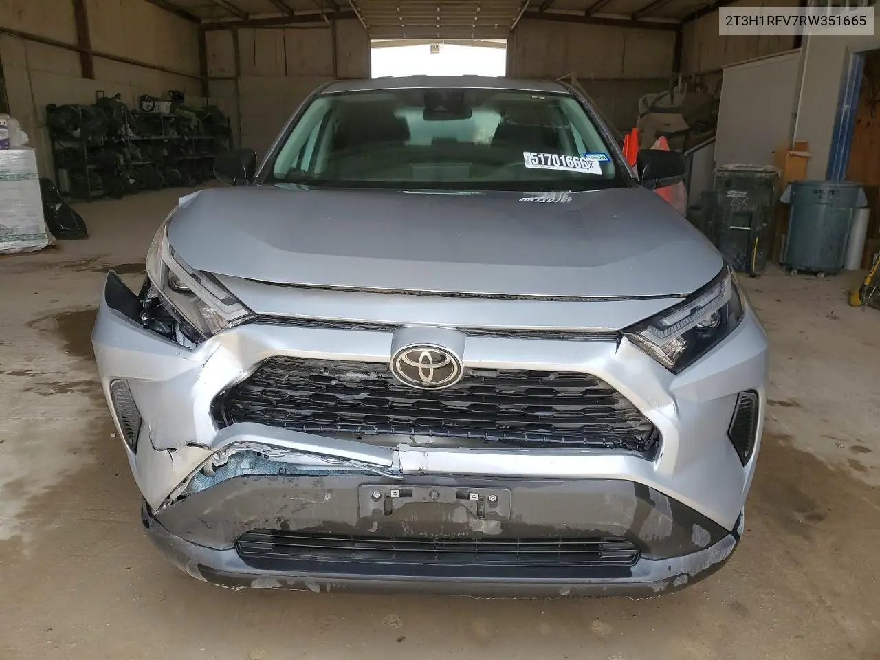 2T3H1RFV7RW351665 2024 Toyota Rav4 Le