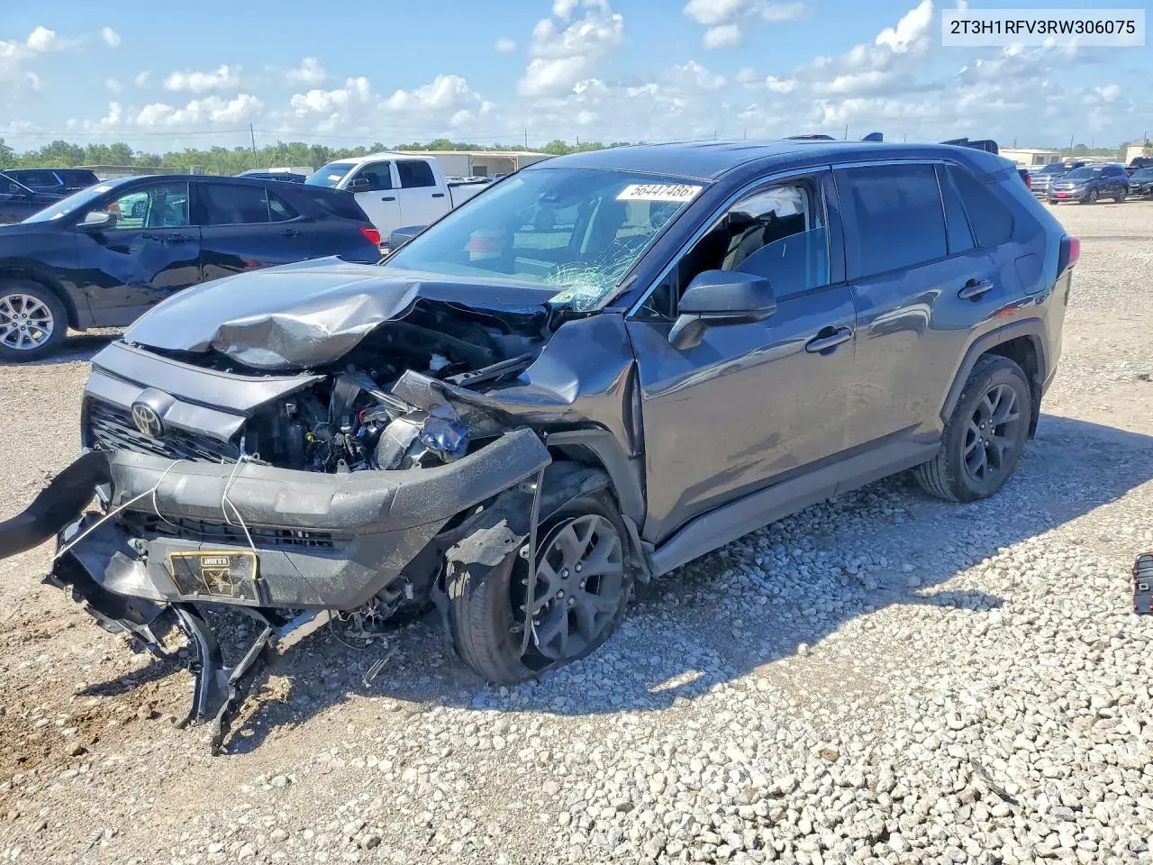 2024 Toyota Rav4 Le VIN: 2T3H1RFV3RW306075 Lot: 56447486