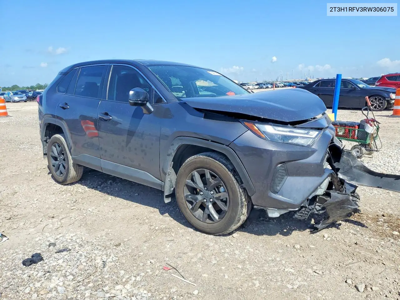 2024 Toyota Rav4 Le VIN: 2T3H1RFV3RW306075 Lot: 56447486