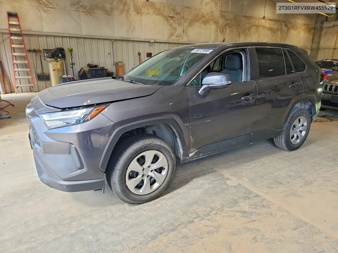 2024 Toyota Rav4 Le VIN: 2T3G1RFVXRW455529 Lot: 58072996