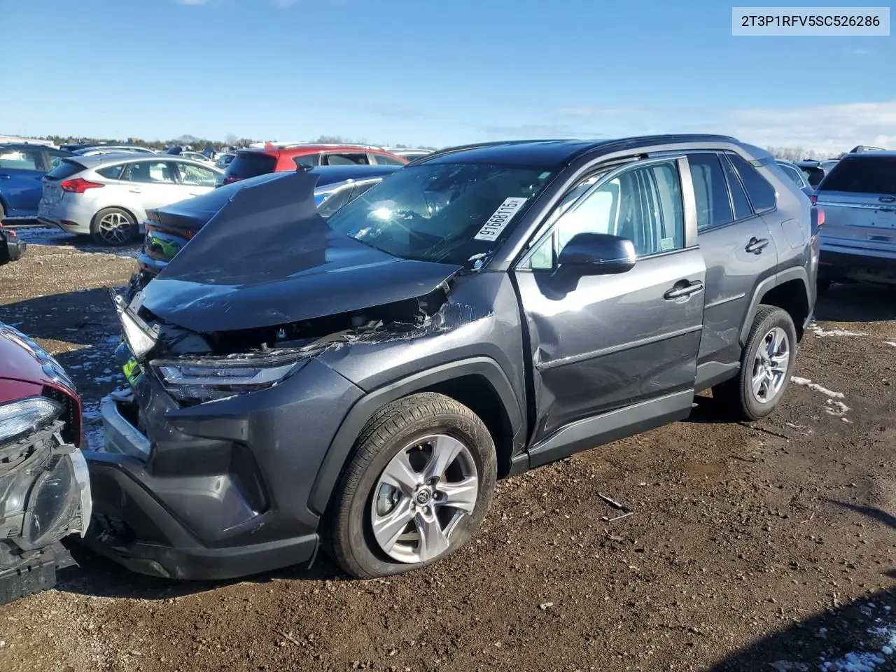 2T3P1RFV5SC526286 2025 Toyota Rav4 Xle