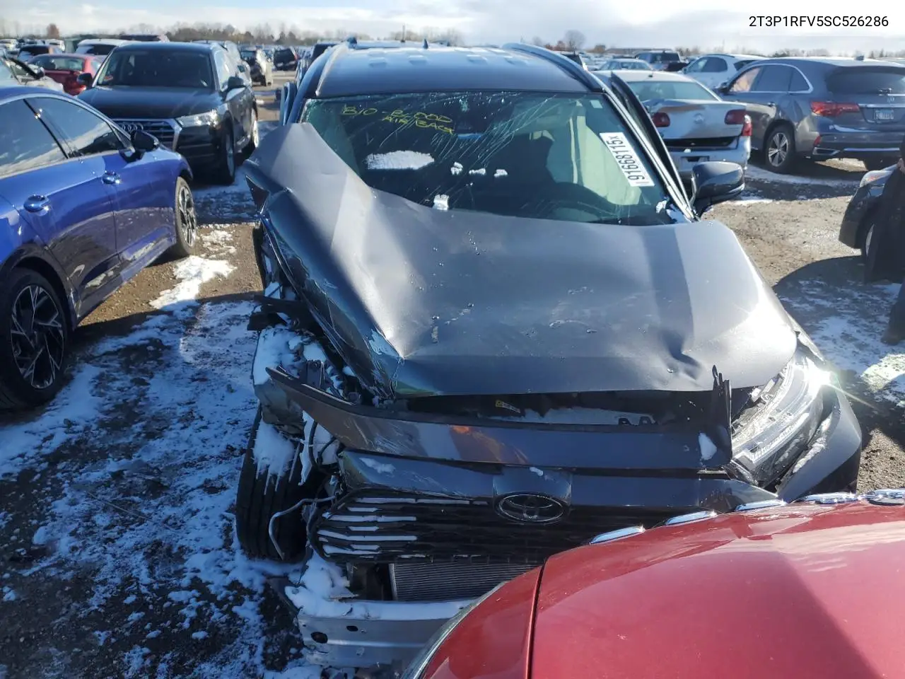 2T3P1RFV5SC526286 2025 Toyota Rav4 Xle