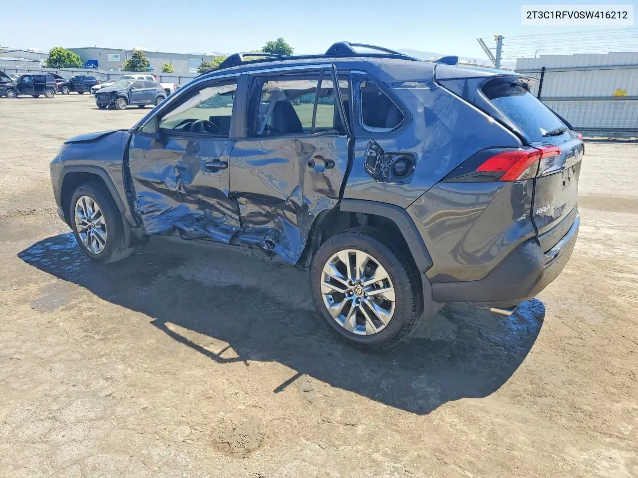 2025 Toyota Rav4 Xle Premium VIN: 2T3C1RFV0SW416212 Lot: 58230516
