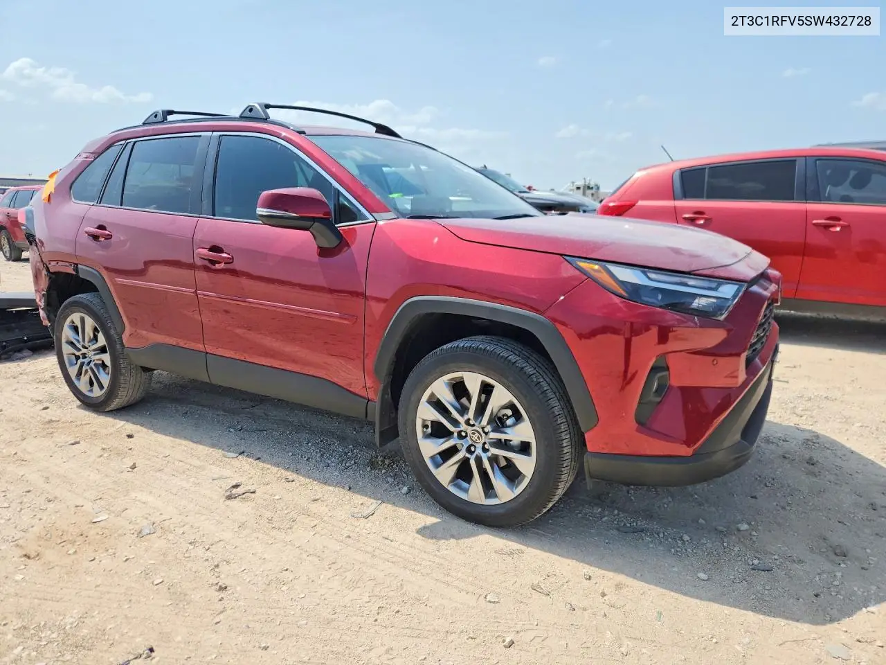 2025 Toyota Rav4 Xle Premium VIN: 2T3C1RFV5SW432728 Lot: 58639556