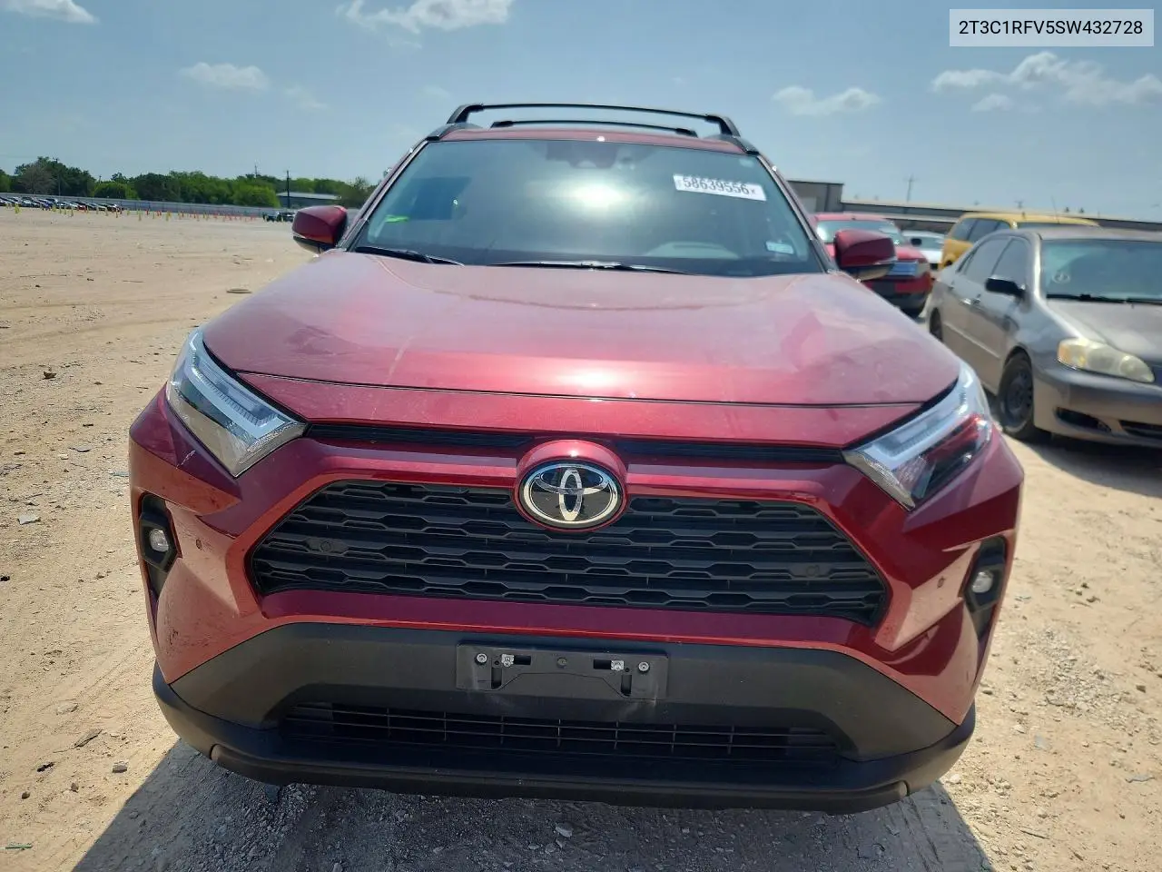 2025 Toyota Rav4 Xle Premium VIN: 2T3C1RFV5SW432728 Lot: 58639556