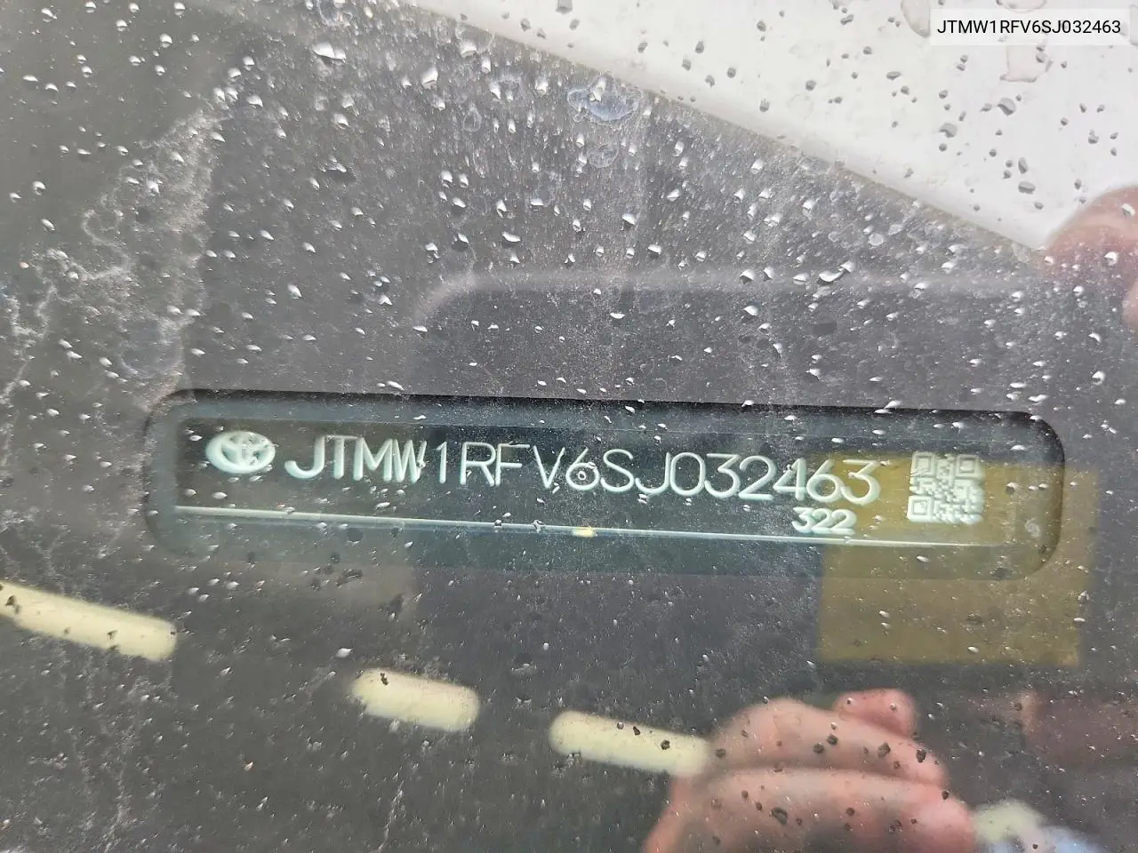 2025 Toyota Rav4 Xle VIN: JTMW1RFV6SJ032463 Lot: 61796126
