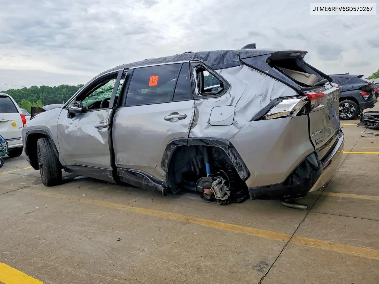2025 Toyota Rav4 Xse VIN: JTME6RFV6SD570267 Lot: 61813426