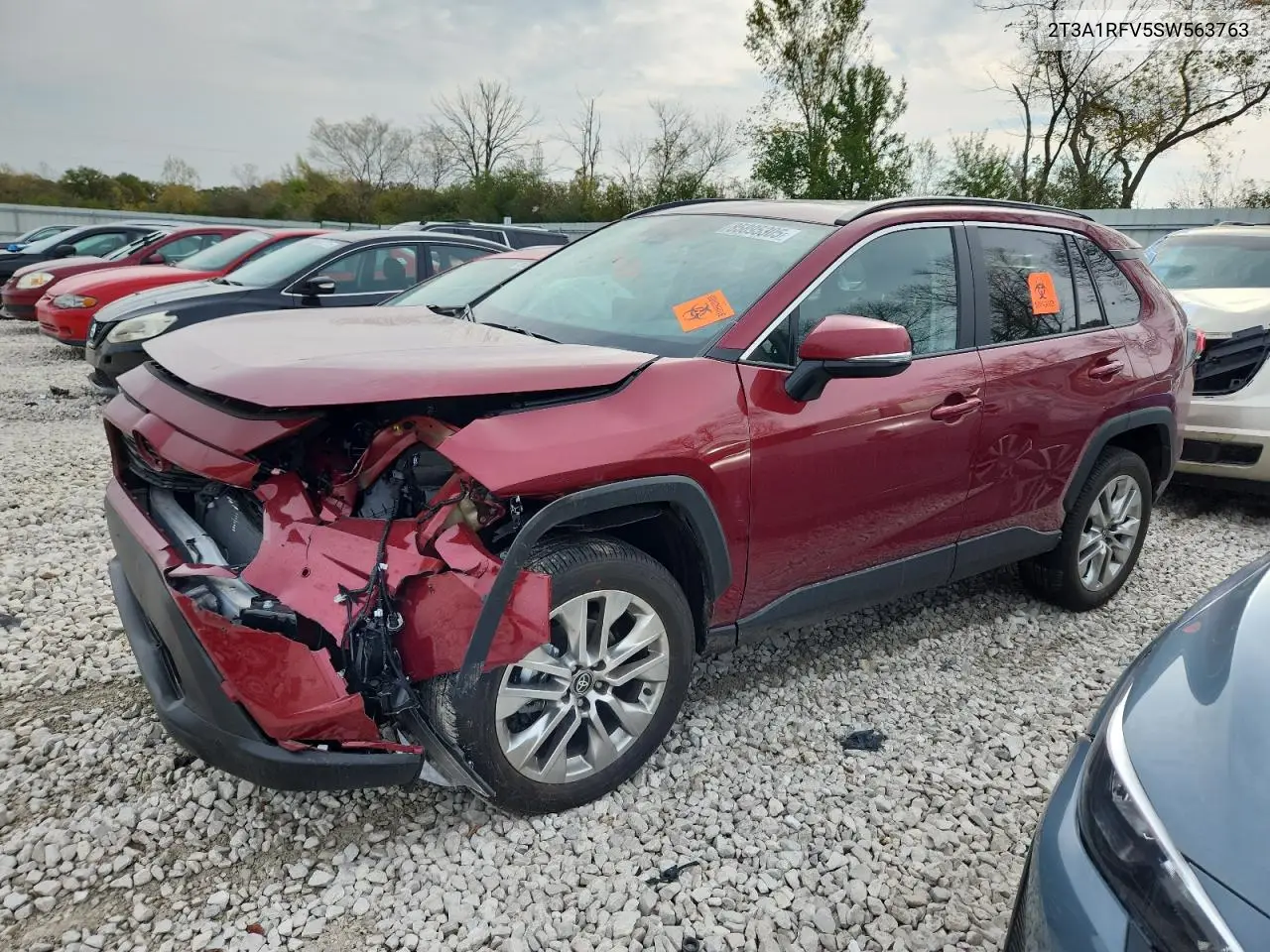 2T3A1RFV5SW563763 2025 Toyota Rav4 Xle Premium