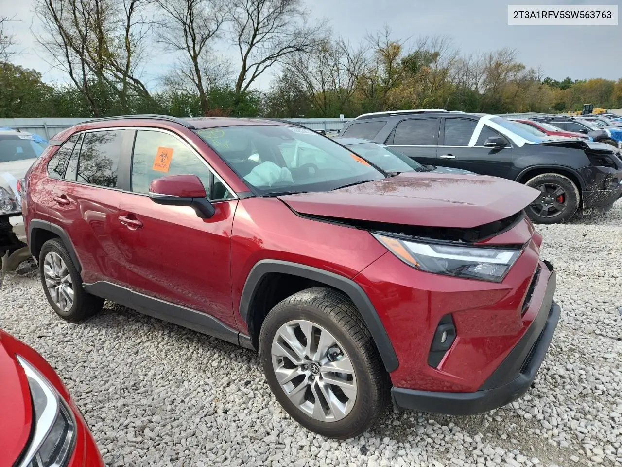 2T3A1RFV5SW563763 2025 Toyota Rav4 Xle Premium