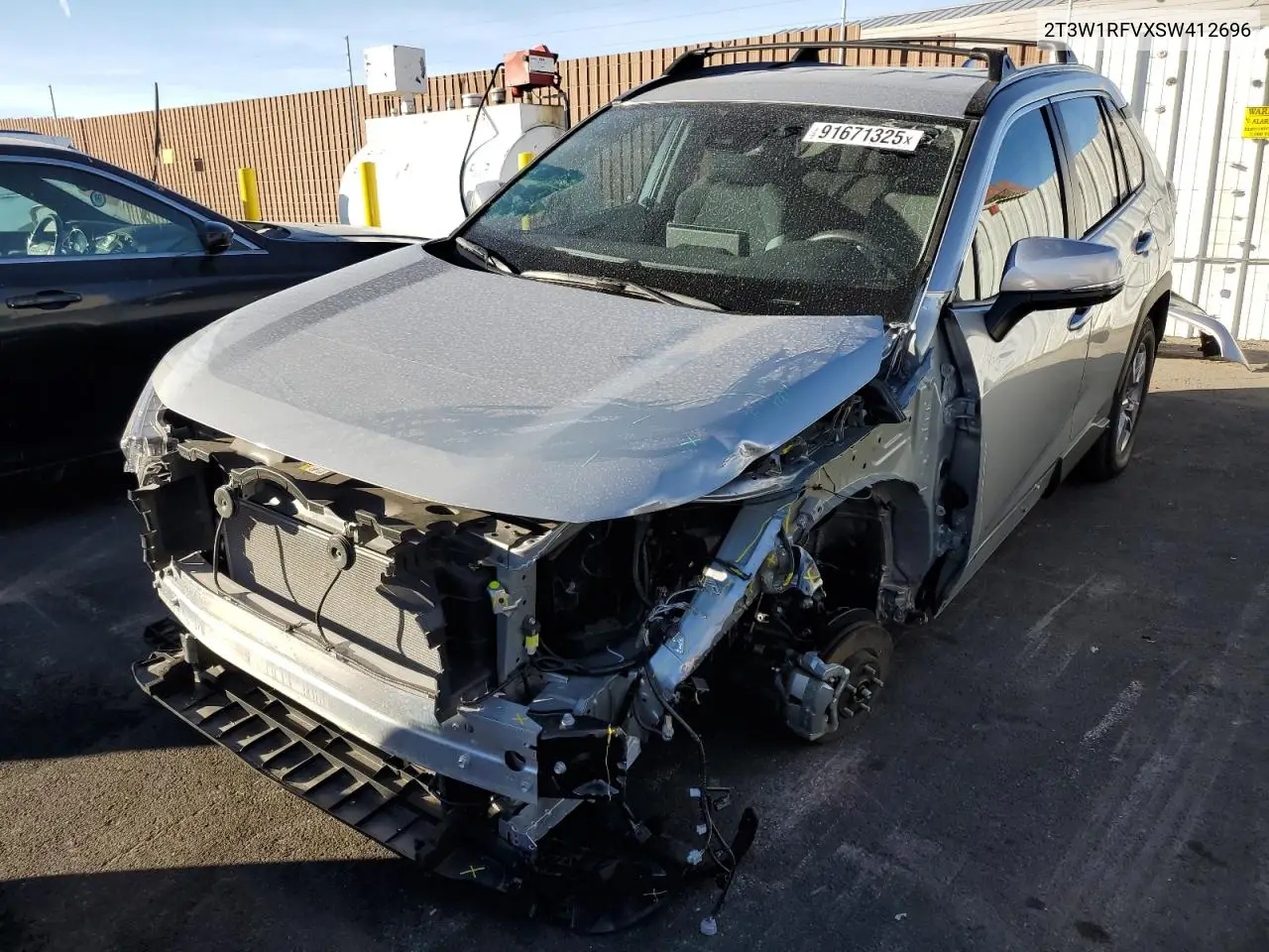 2T3W1RFVXSW412696 2025 Toyota Rav4 Xle
