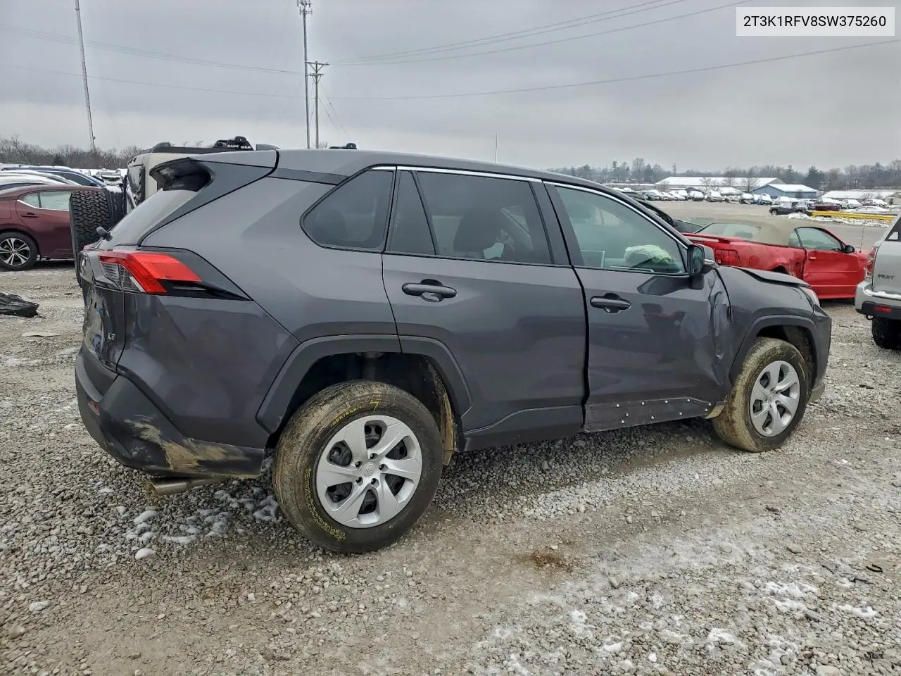 2T3K1RFV8SW375260 2025 Toyota Rav4 Le