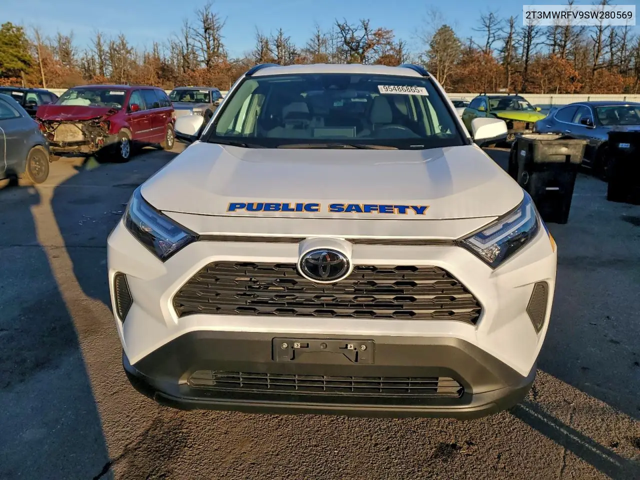 2T3MWRFV9SW280569 2025 Toyota Rav4 Le