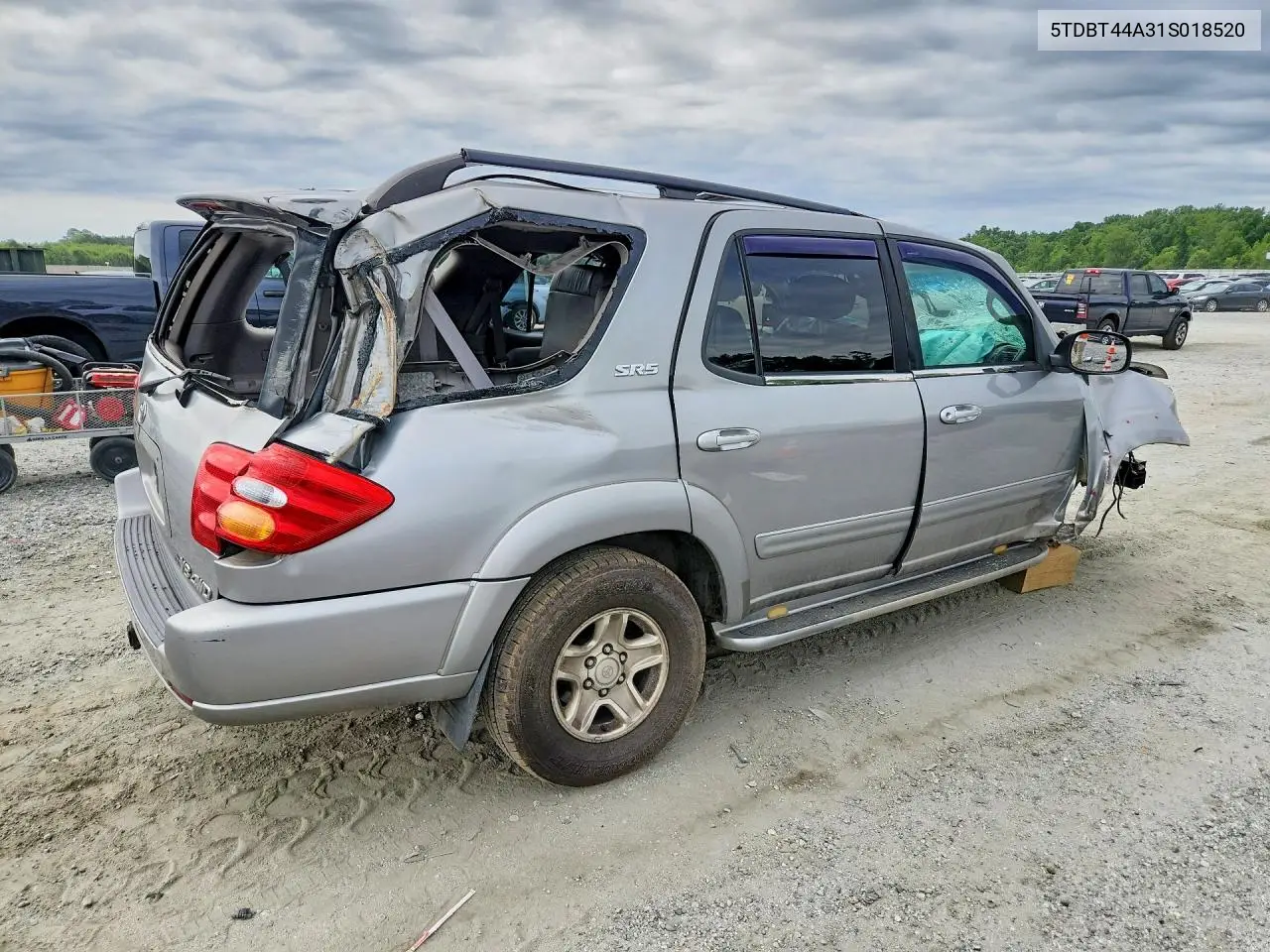 2001 Toyota Sequoia Sr5 VIN: 5TDBT44A31S018520 Lot: 57224816