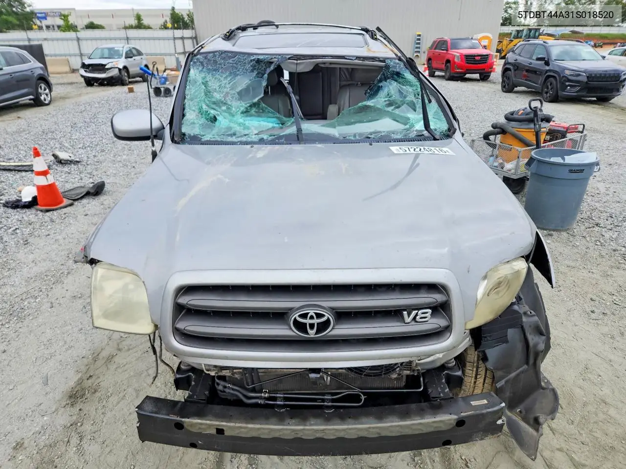 2001 Toyota Sequoia Sr5 VIN: 5TDBT44A31S018520 Lot: 57224816
