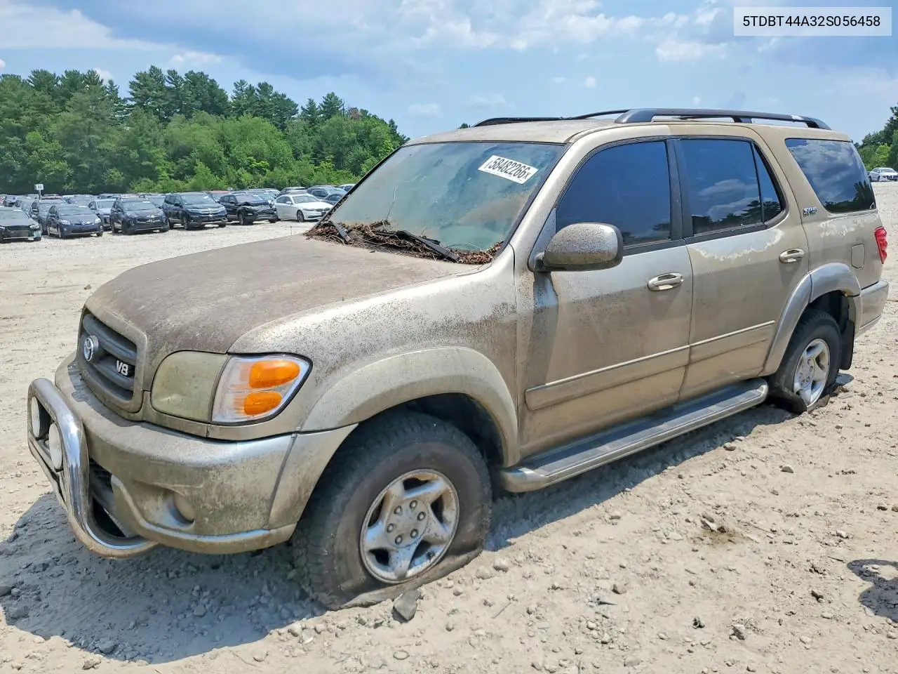 2002 Toyota Sequoia Sr5 VIN: 5TDBT44A32S056458 Lot: 58482266