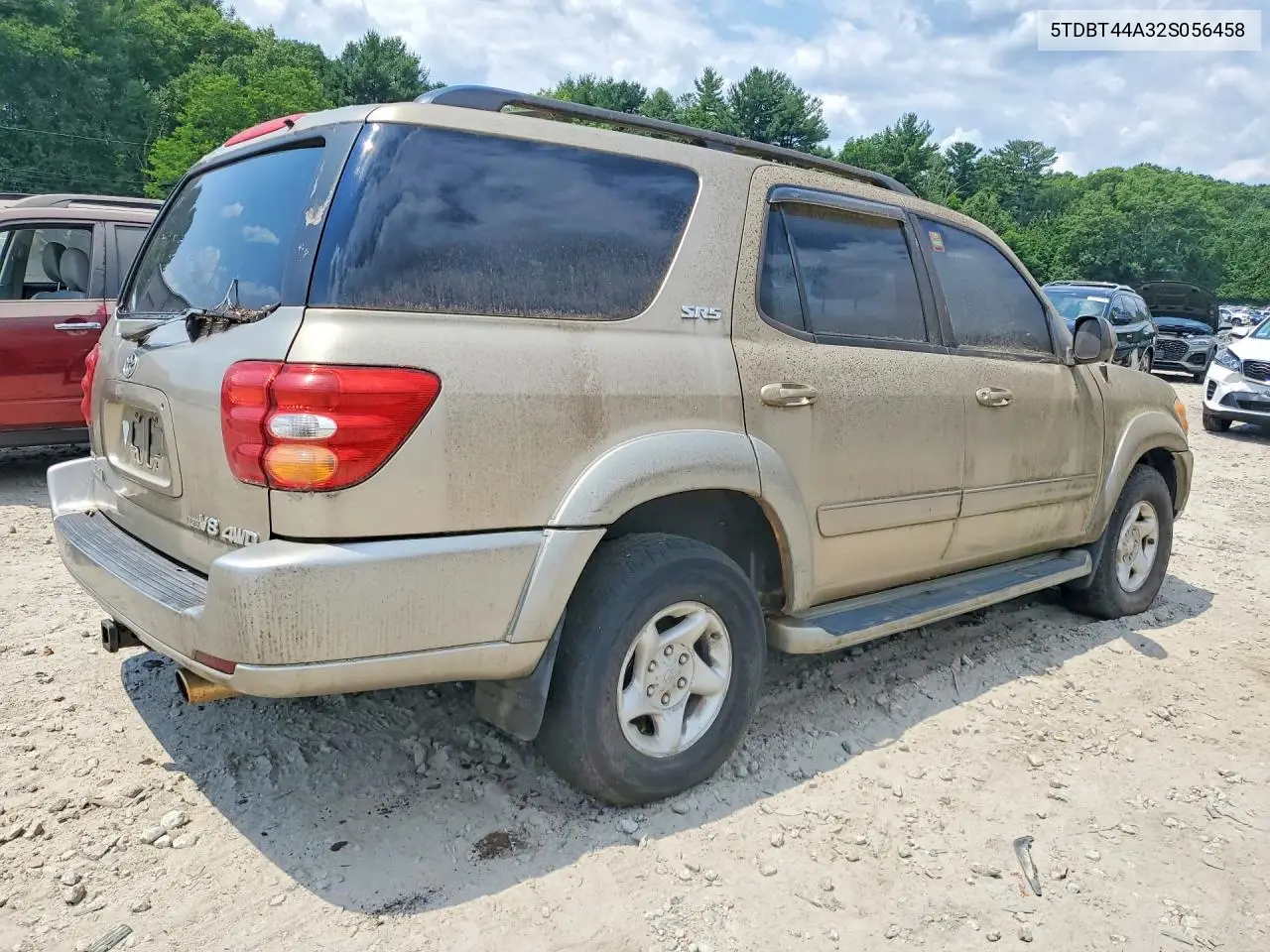 2002 Toyota Sequoia Sr5 VIN: 5TDBT44A32S056458 Lot: 58482266