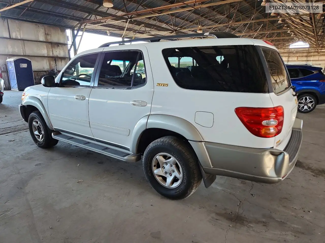 2002 Toyota Sequoia Sr5 VIN: 5TDZT34A02S073128 Lot: 59678546