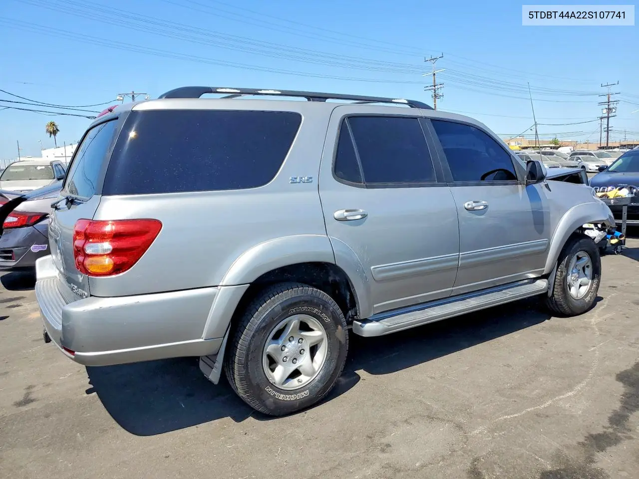 5TDBT44A22S107741 2002 Toyota Sequoia Sr5