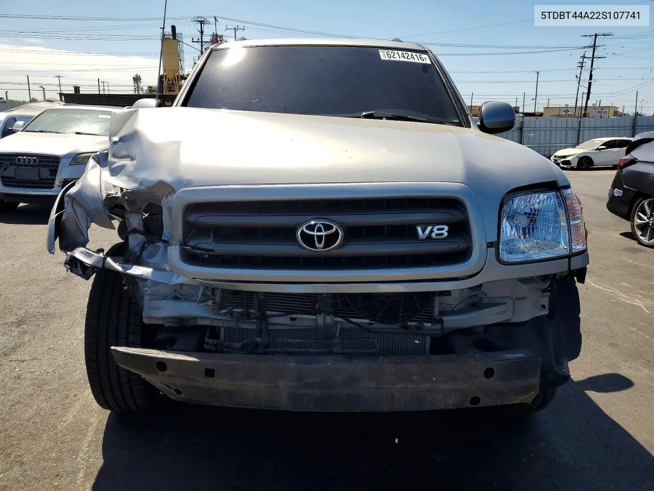 5TDBT44A22S107741 2002 Toyota Sequoia Sr5