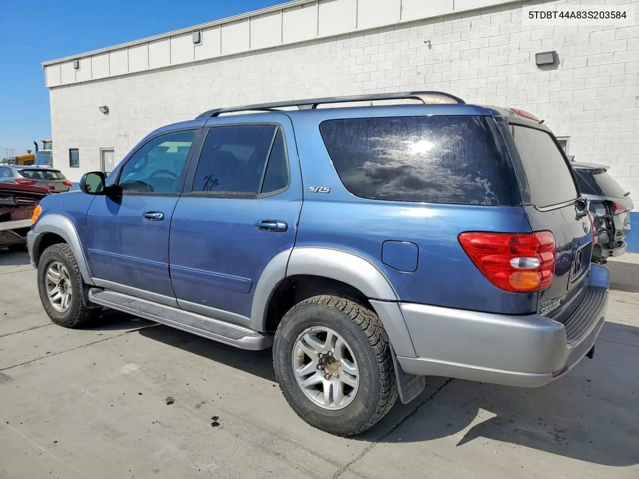 2003 Toyota Sequoia Sr5 VIN: 5TDBT44A83S203584 Lot: 56517586