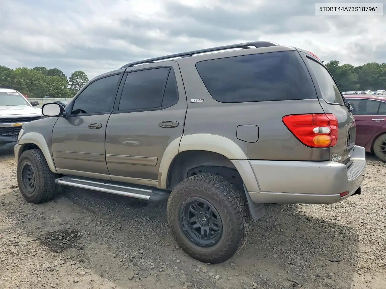 2003 Toyota Sequoia Sr5 VIN: 5TDBT44A73S187961 Lot: 58849346