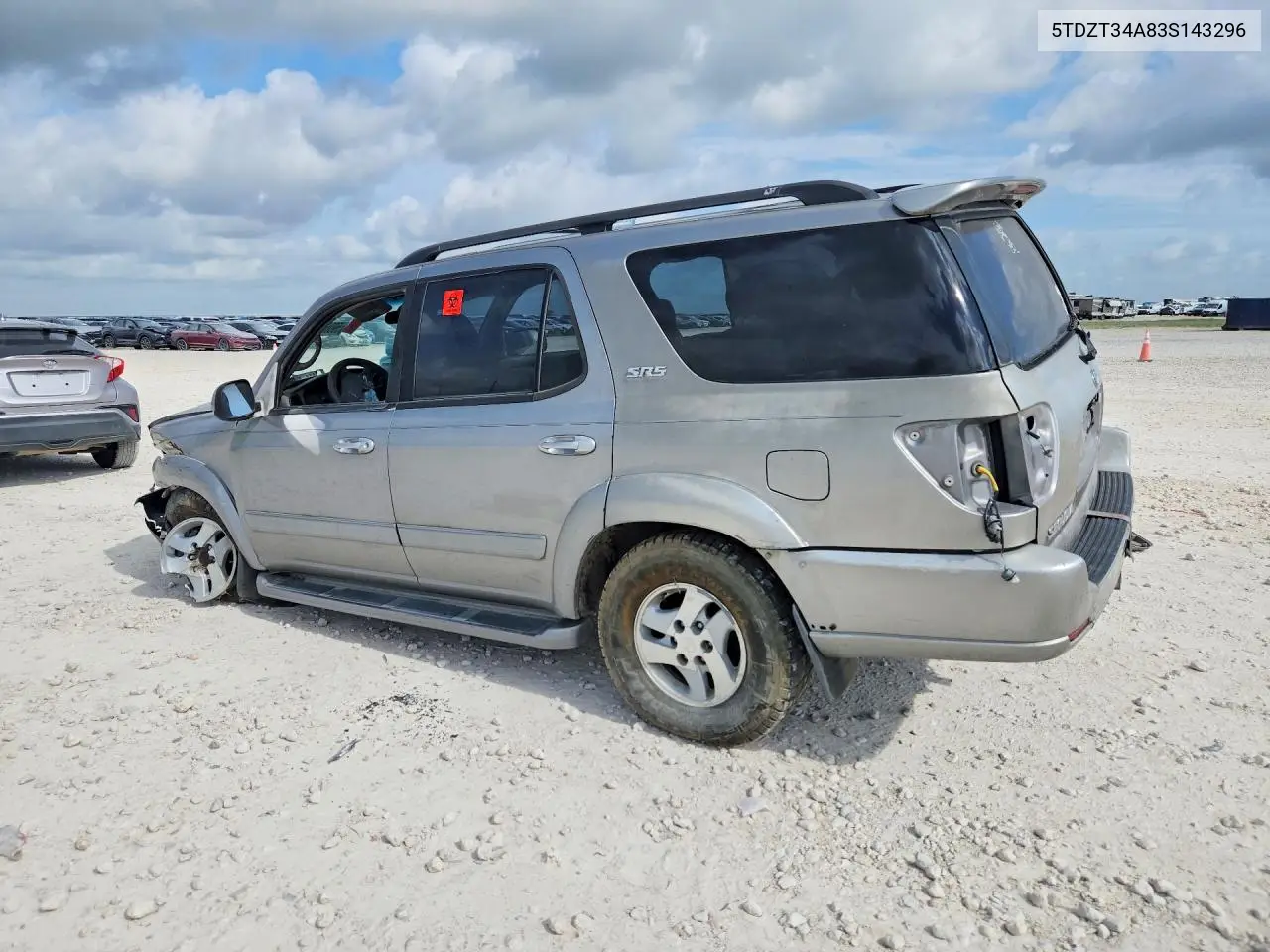 2003 Toyota Sequoia Sr5 VIN: 5TDZT34A83S143296 Lot: 59066436
