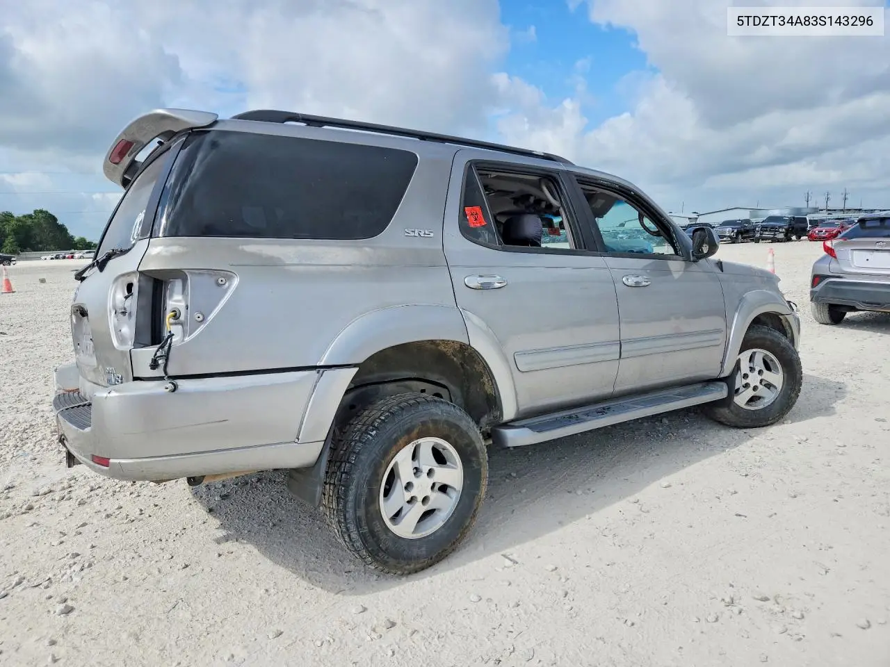 2003 Toyota Sequoia Sr5 VIN: 5TDZT34A83S143296 Lot: 59066436