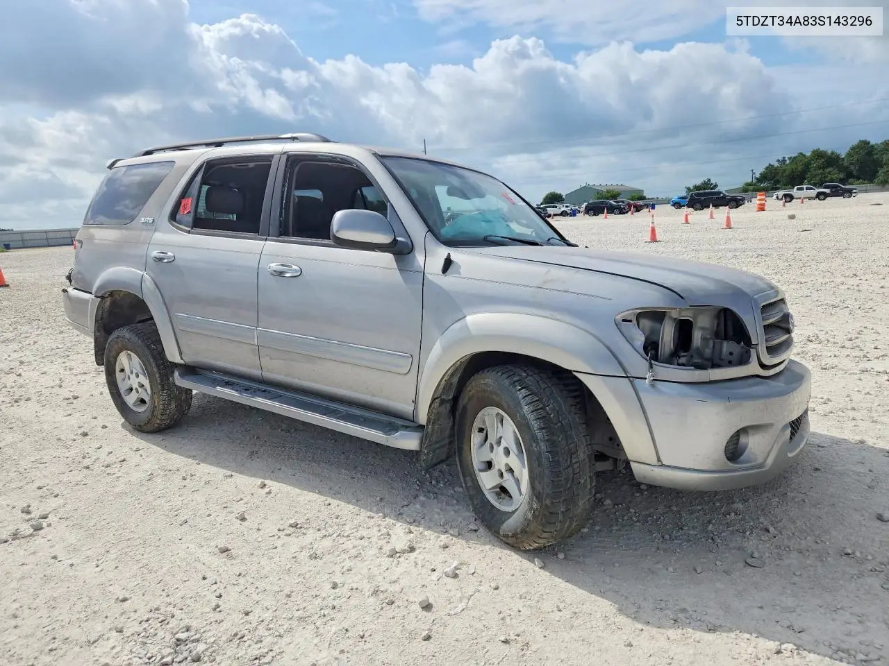 2003 Toyota Sequoia Sr5 VIN: 5TDZT34A83S143296 Lot: 59066436